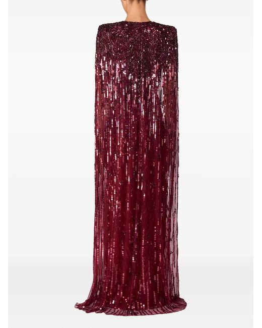 Jenny Packham Purple Rush Gown