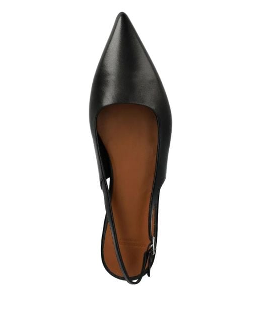 Vagabond Black Hermine Slingback Flats