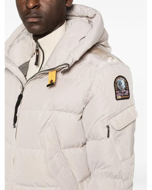 Parajumpers White Wilmont Padded Jacket for men