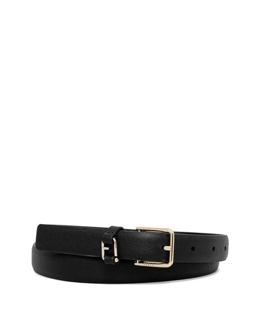 Furla White Leather Belt