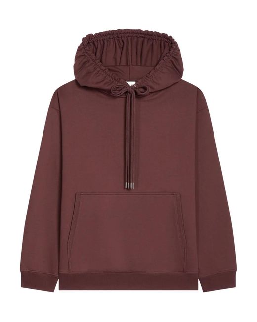 Dries Van Noten Purple Cotton Hoodie for men