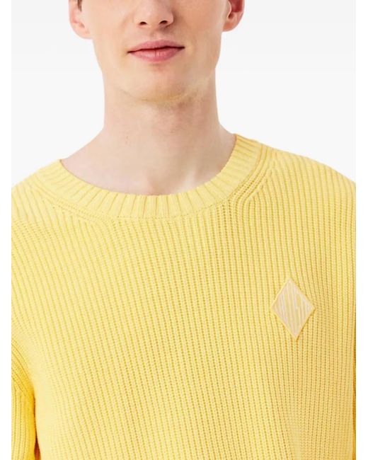 Lacoste Yellow Pull À Patch Logo for men
