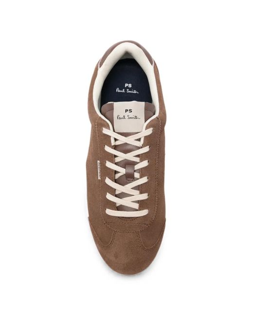 Paul Smith Brown Suede Sneakers for men
