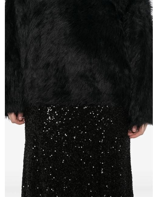 B+ AB Black Sequin Dress Set