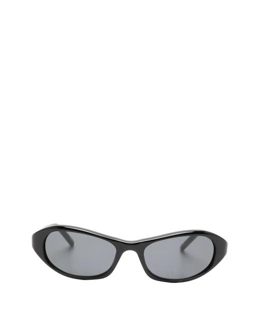 Chimi Gray Aria Oval-Frame Sunglasses