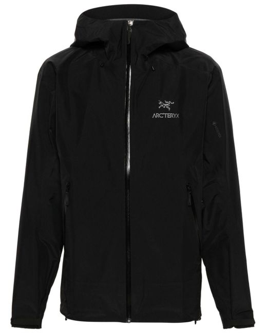 Arc'teryx Black Beta Waterproof Lightweight Jacket for men