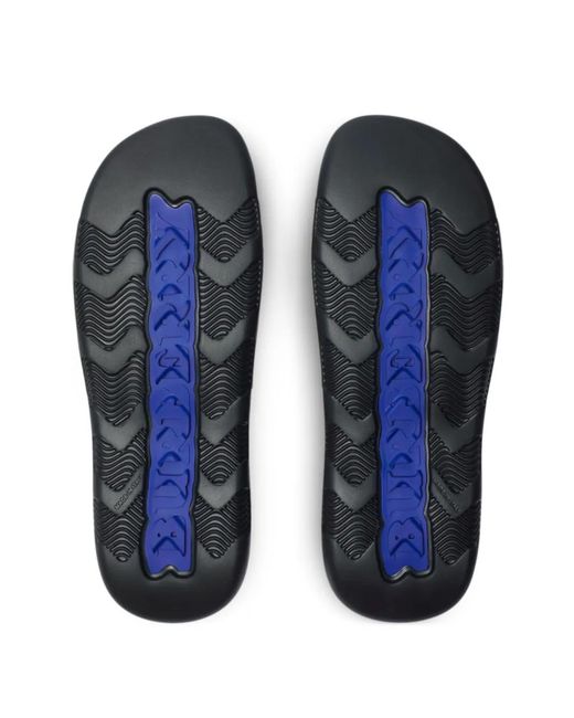 Burberry White Dive Slides for men