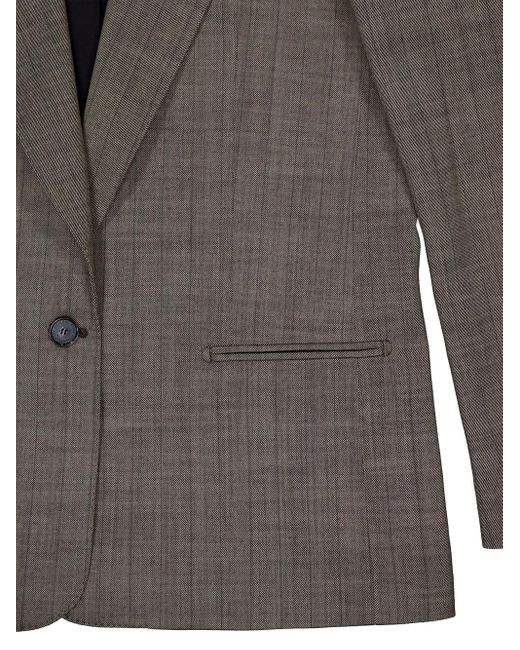 Stella McCartney Green Wool Single-Breasted Blazer