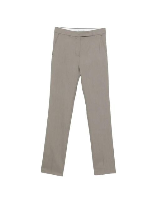 Max Mara Gray Mela Trousers