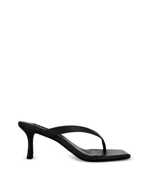 Senso Black Elvie Ii Square-Toe Sandals