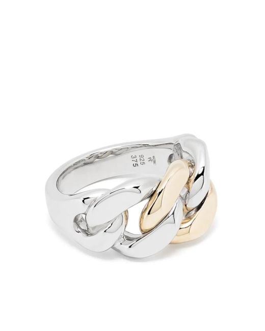 Tom Wood White Dean Duo Ring