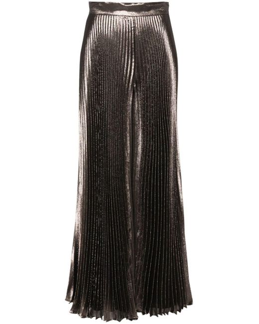 Pantaloni Panteon plissettati di Max Mara in Black