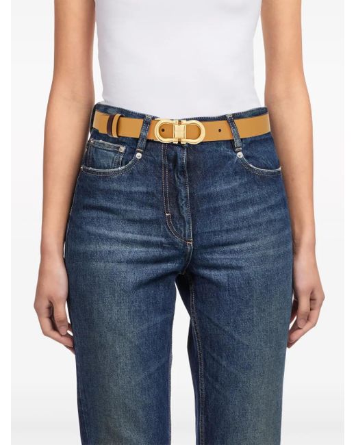 Ferragamo White Belts