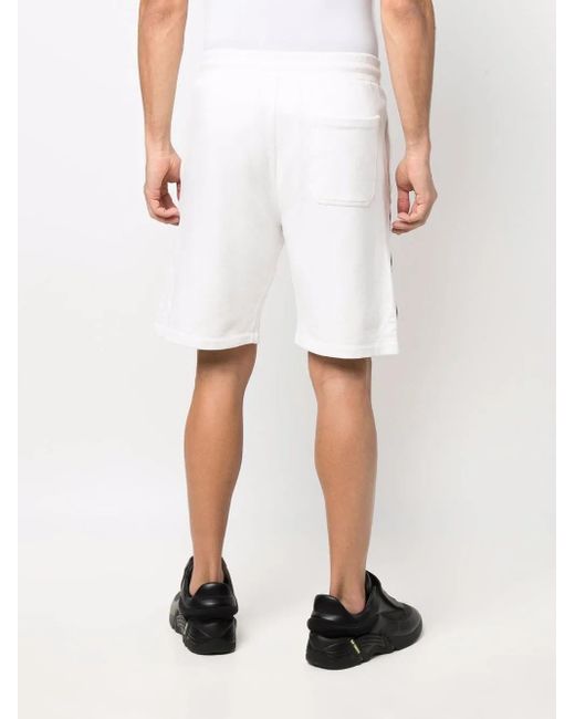 Golden Goose Deluxe Brand White Bermuda Shorts for men