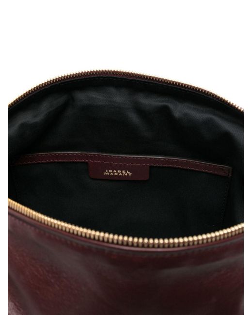 Isabel Marant Brown Large Leyden Leather Shoulder Bag