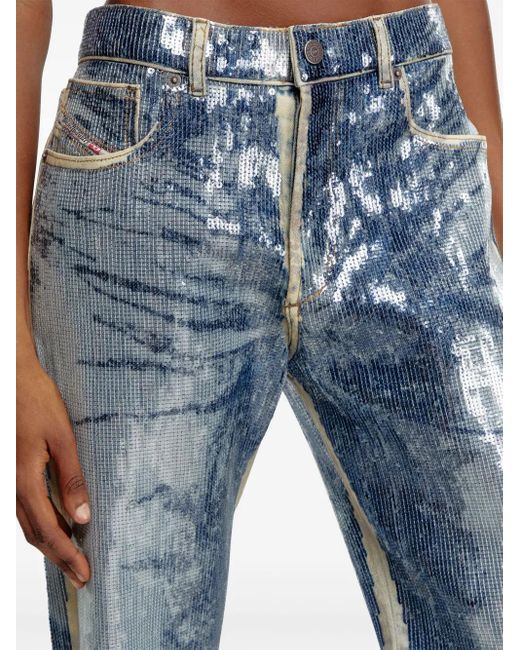 DIESEL D-ark 0pgae ジーンズ Blue