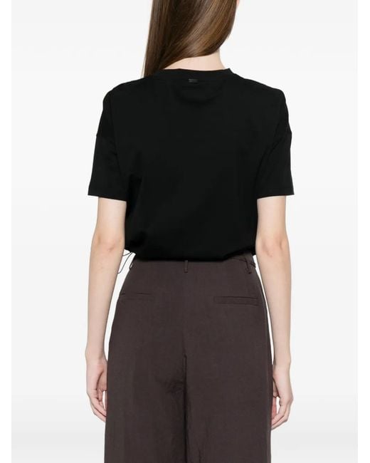 Herno Black Short-Sleeves T-Shirt