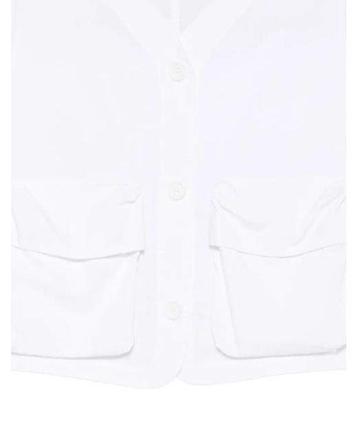 Aspesi White Pocket Jacket
