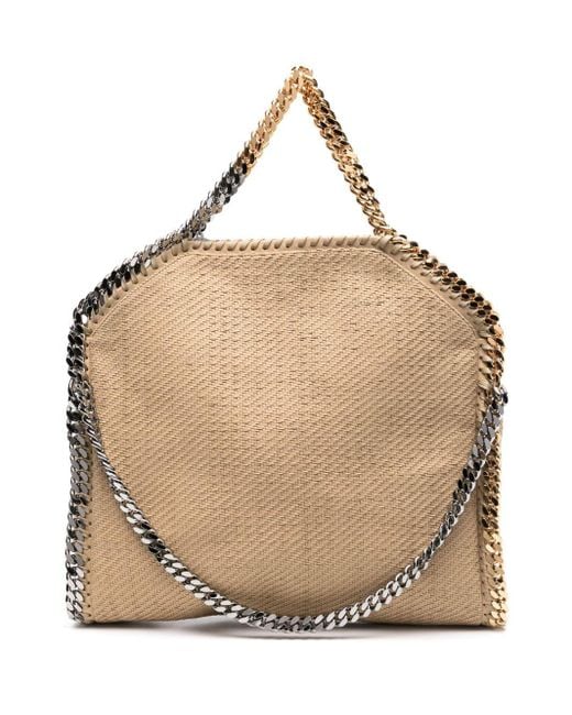 Stella McCartney Natural Falabella Interwoven-design Tote Bag