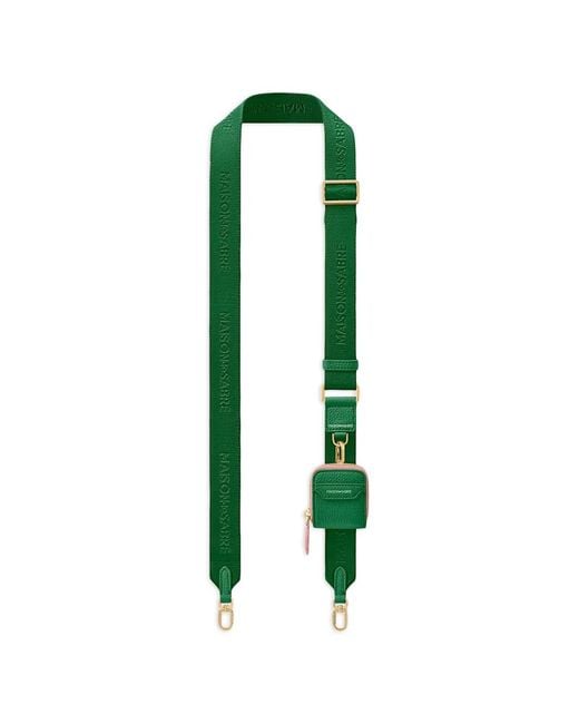 Maison De Sabre Green The Utility Strap