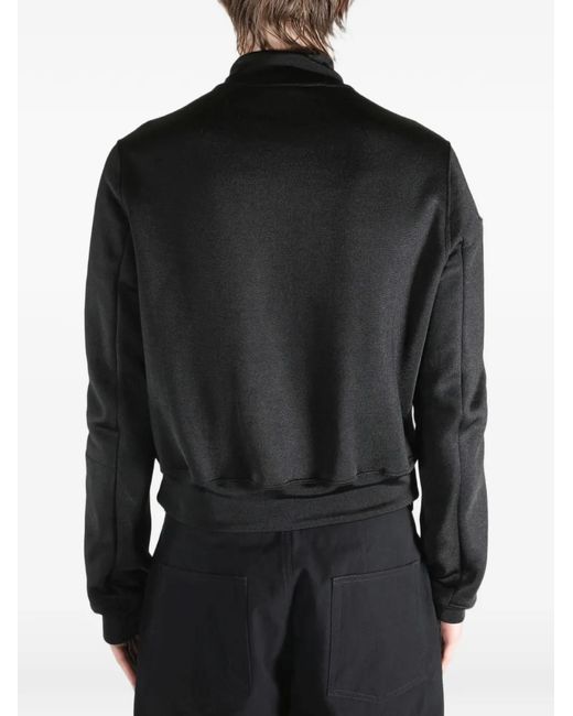 Rick Owens Black Rev Zip-Up Jacket for men