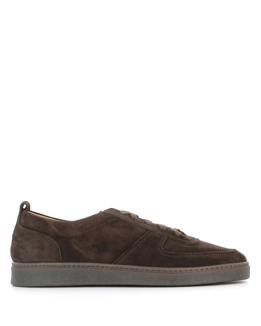 Henderson Brown Suede Sneakers for men