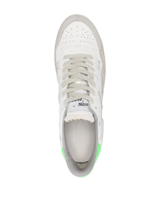HIDNANDER White Mega T Sneakers