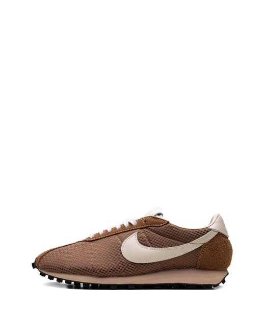 Lace-up logo-detail sneakers Nike de color Brown