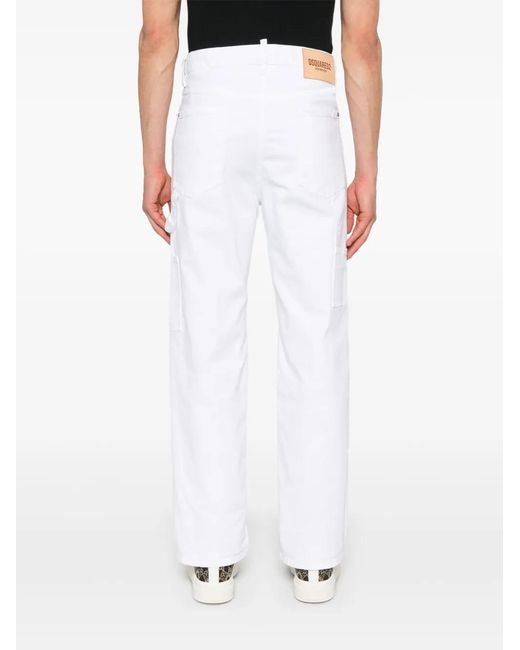 Vaqueros Bull DSquared² de hombre de color White