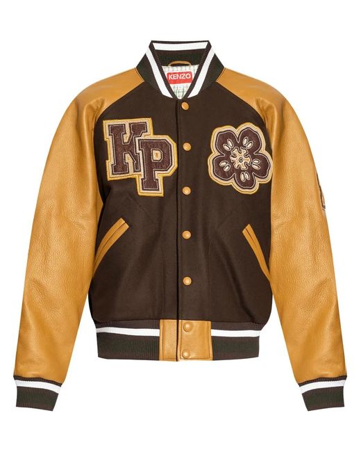 KENZO Brown Boke Flower Jacket for men