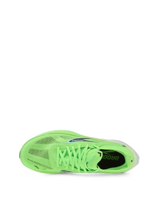 Brooks Green Hyperion Max 3 Mesh Sneakers for men