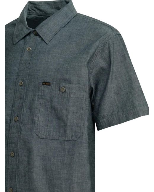 Filson Button-Down Overhemd in het Gray voor heren