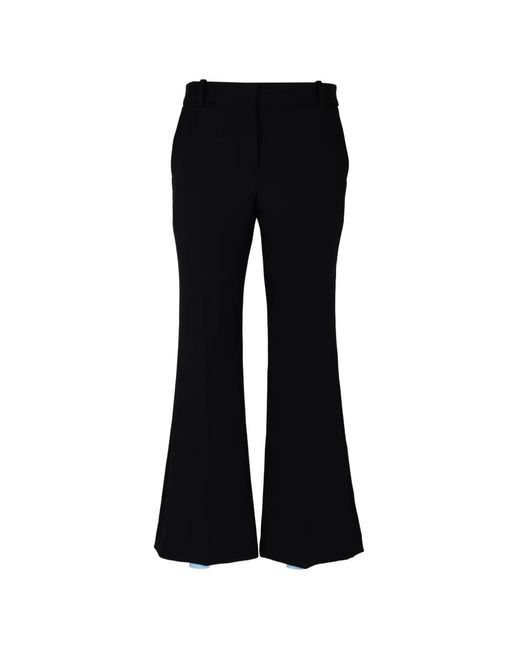 Altuzarra Black Fossett Flared Trousers