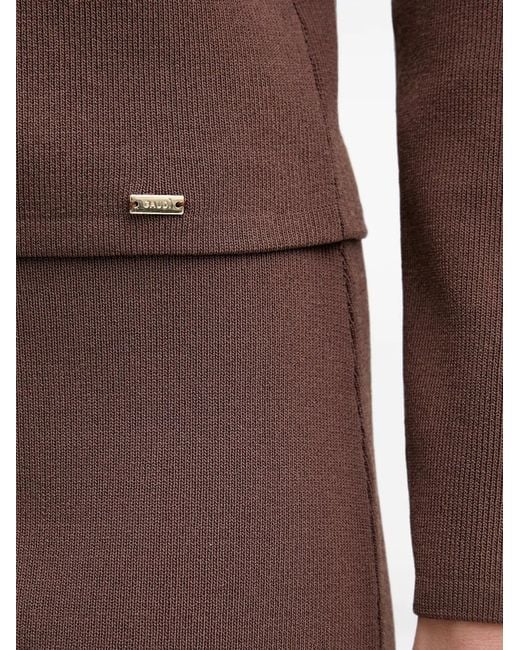 GAUDI Brown Buttoned Cardigan