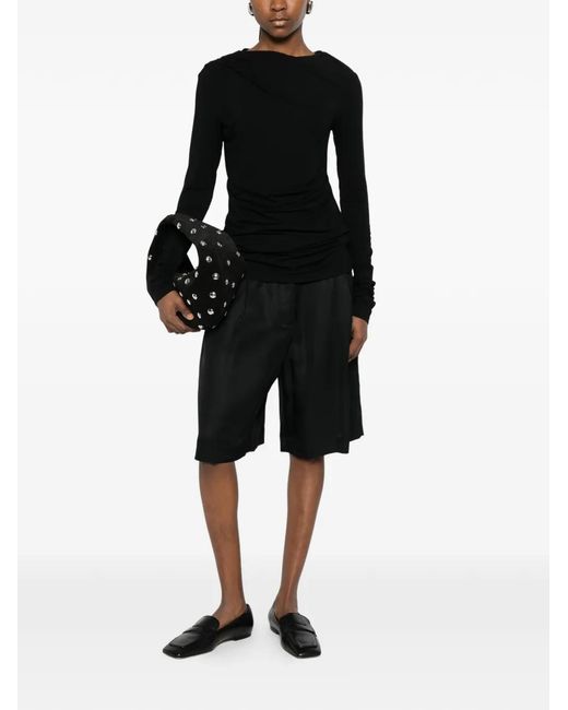 Entire studios Black Draped Top