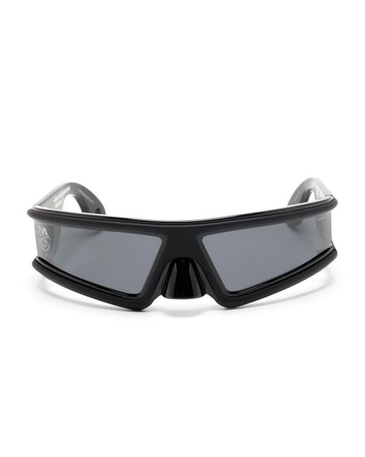 Walter Van Beirendonck Black X Komono Alien Tinted Sunglasses for men