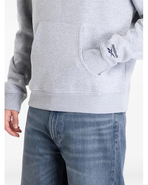 Reebok Gray Freshman Hoodie for men