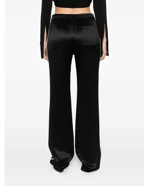 Tom Ford Black Stripe-Detail Track Pants