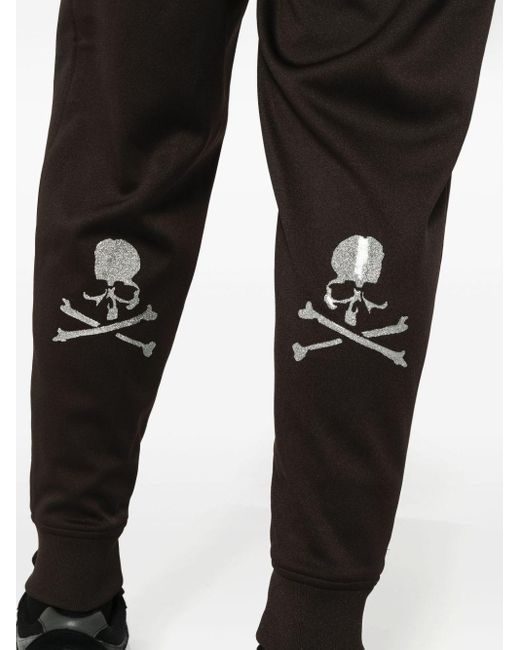Pantalones de chándal con logo en jacquard MASTERMIND WORLD de hombre de color Black