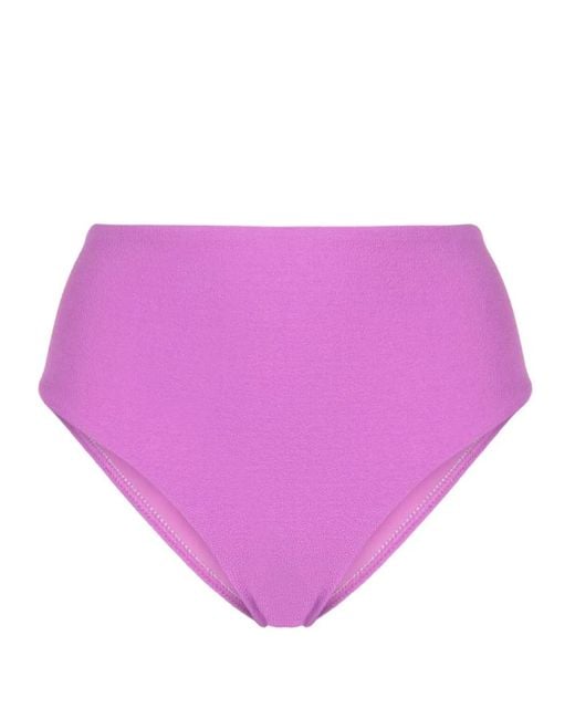Matteau Pink High-Rise Bikini Bottoms