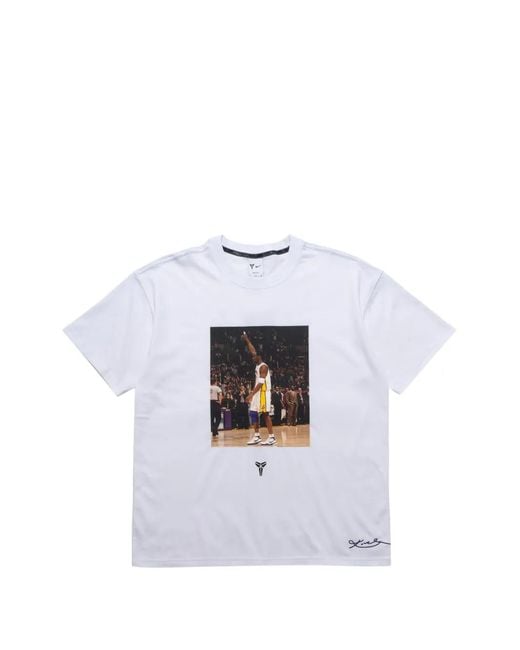 Nike メンズ ホワイト Kobe グラフィック Tシャツ