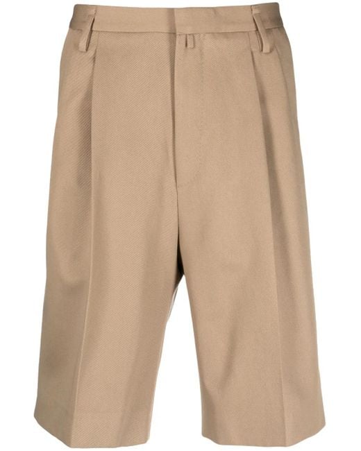 Corneliani Natural Lightweight Bermuda Shorts for men