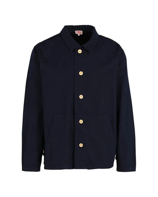 Armor Lux Blue Heritage Veste Pecheur Jacket for men