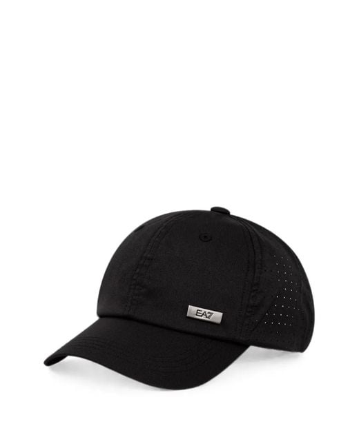 EA7 Black Logo-Plaque «Baseball Cap