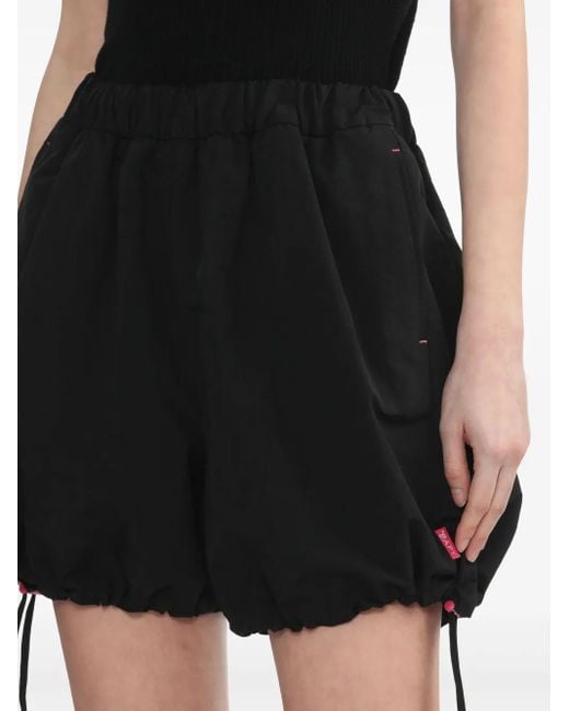 BAPY BY *A BATHING APE® Black Shorts Mit Logo-Detail