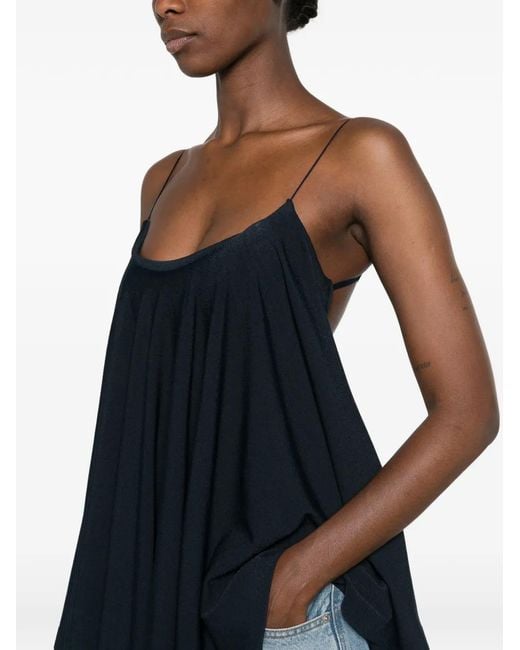 Jacquemus Black The Voile Flared Top