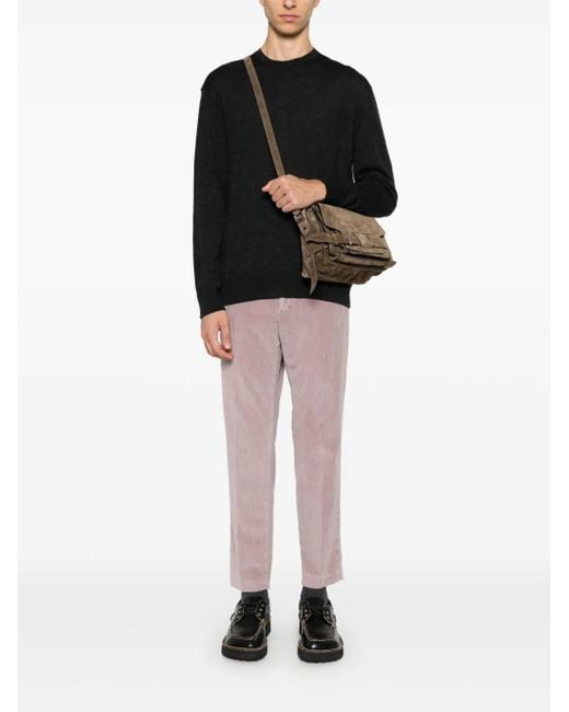 D4.0 Black Wool Sweater for men