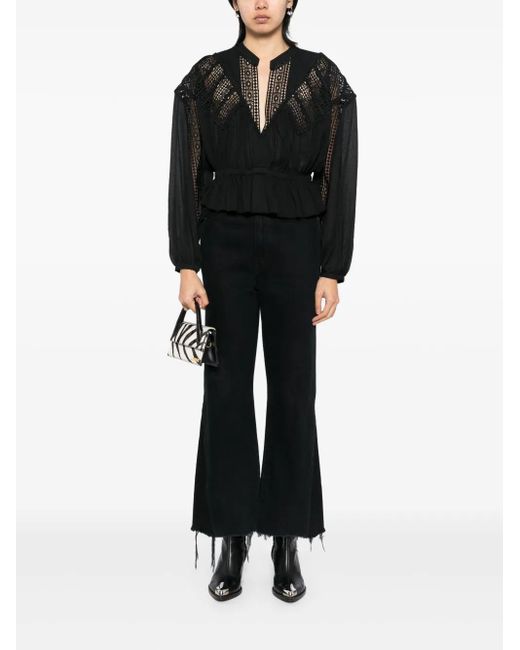 IRO Black Rixi Top