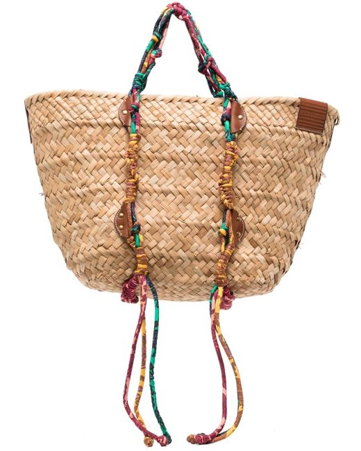 Zimmermann Woven Basket Bag in Pink | Lyst Canada