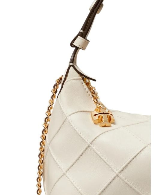Tory Burch Natural Fleming Pochette